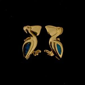 Vintage Pelican earrings